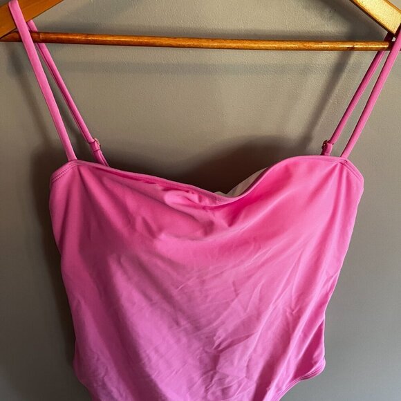 New Relleciga Barbiecore Hot Pink One Piece Swimsuit Size XXL NWT - Picture 3 of 8